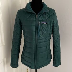 Womens Teal Puffer | Patagonia | Size: M